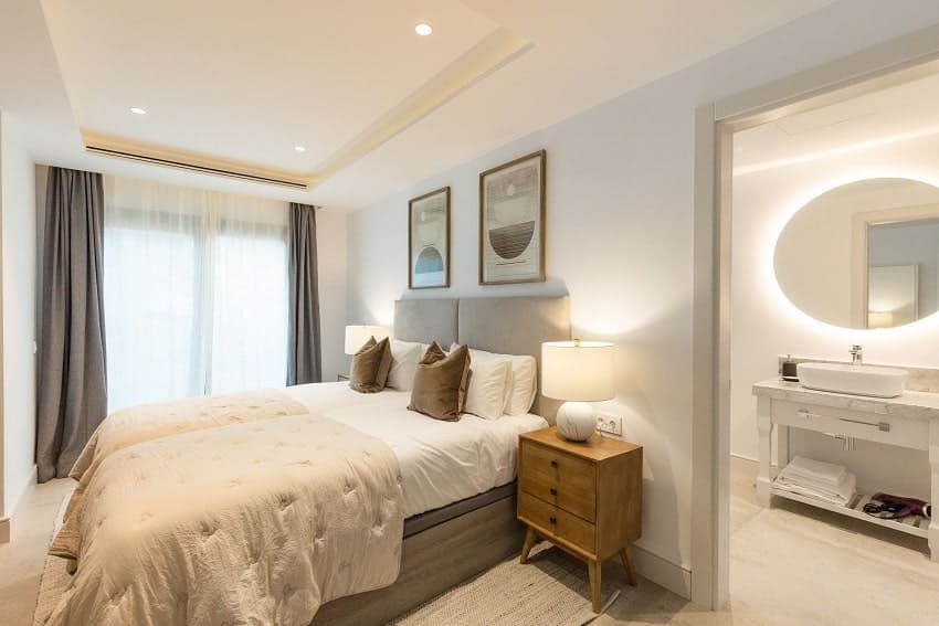 Schlafzimmer, Villa Bamanija, Puerto Calero