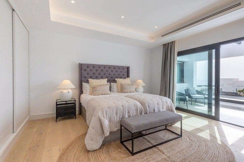 Schlafzimmer, Villa Bamanija, Luxus Villa Lanzarote, Puerto Calero