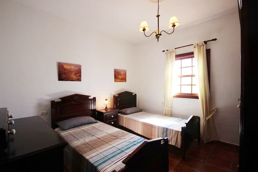 Bedroom, Villa Capricho, Holiday Cottage with Pool La Palma