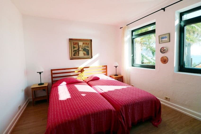 Schlafzimmer, Villa Escondida, La Palma