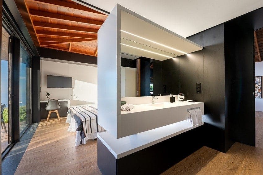 Dormitorio, Villa Majarona, Villa en La Palma con Piscina Privada, Puntagorda