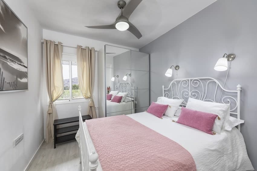 Schlafzimmer, Villa Montserrat, Haus auf La Palma mieten