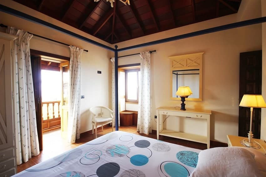 Schlafzimmer, Villa Nerea, La Palma Haus mieten