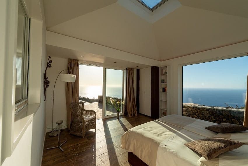 Schlafzimmer, Villa Pura Vida, Luxus Ferienhaus Puntagorda