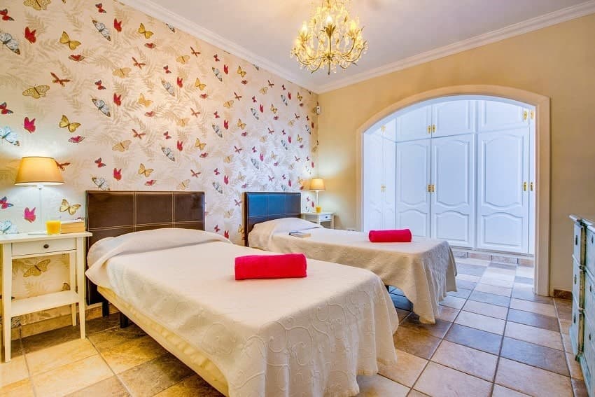 Dormitorio, Villa Risco, Casa Vacacional Lanzarote
