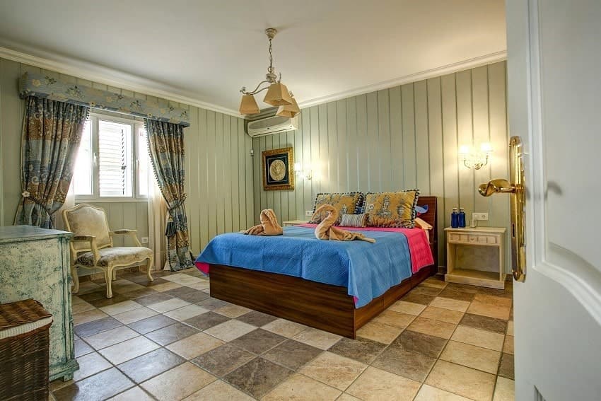 Dormitorio, Villa Risco, Lanzarote