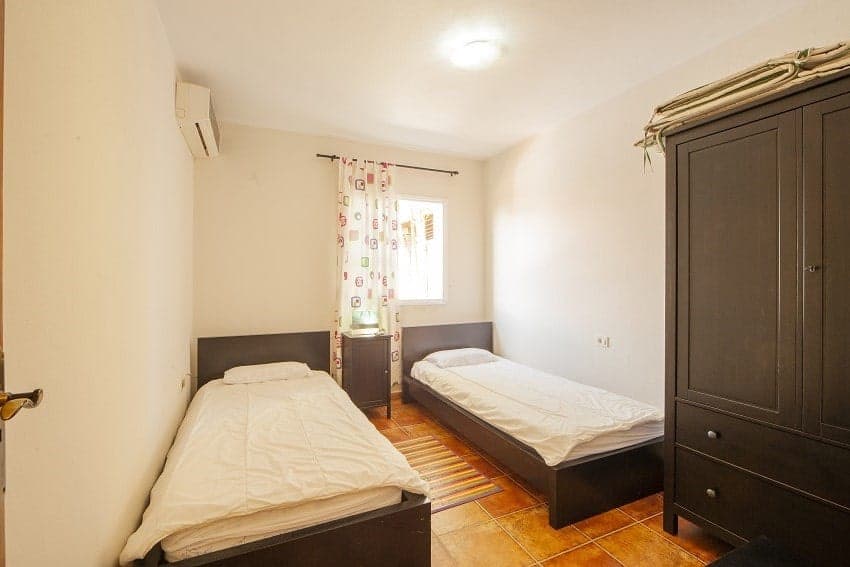Schlafzimmer, Villa Tamanca, La Palma Westküste Ferienhaus beheizter Pool