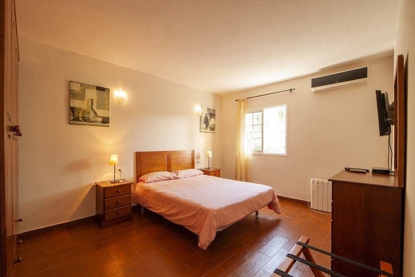 Schlafzimmer, Villa Tamanca, La Palma Westküste Ferienhaus