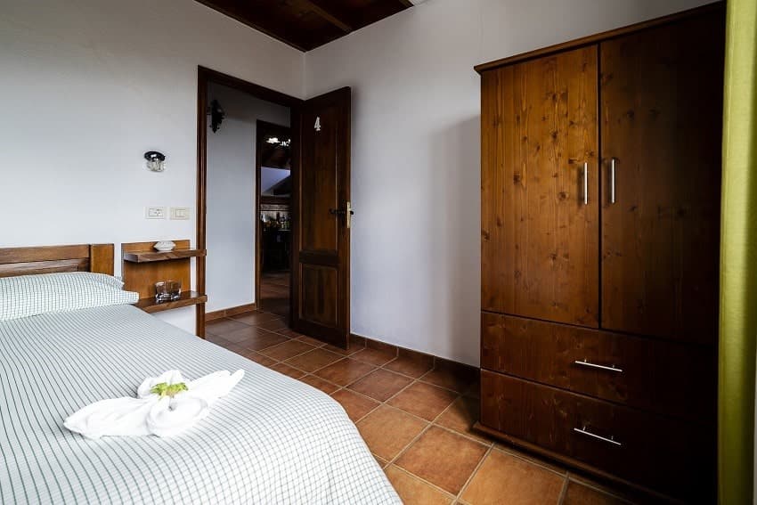 Dormitorio, Villa Tojayma, Casa Rural con Piscina Privada La Palma