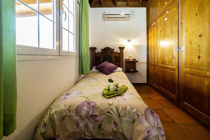 Dormitorio, Villa Tojayma, Tijarafe