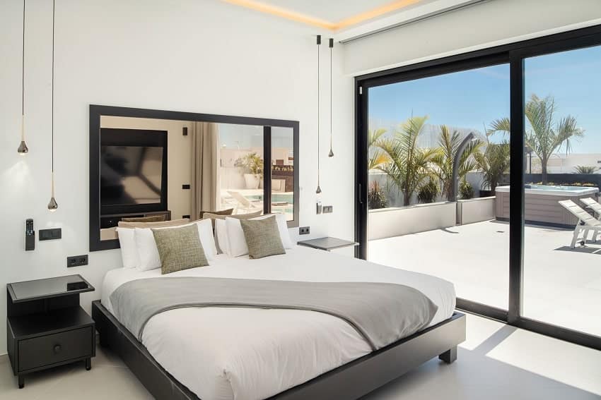 Bedroom, Villa Toro, Villa LanzaroteSchlafzimmer, Villa Toro, Ferienvilla Lanzarote