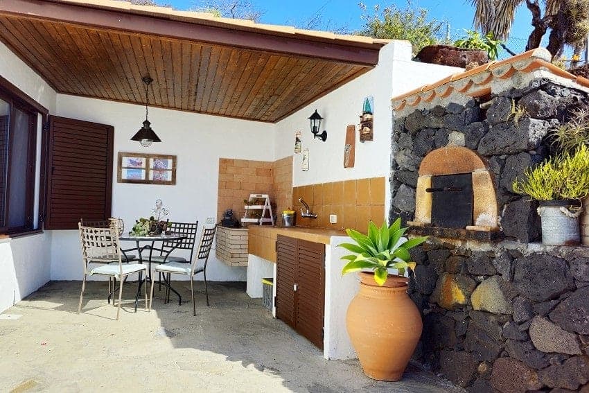 Sitzbereich, Finca Evamar, La Palma Finca