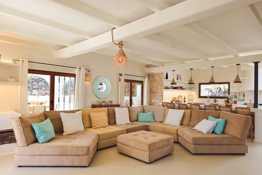 Sofa, Villa Deleite, Villa Lajares