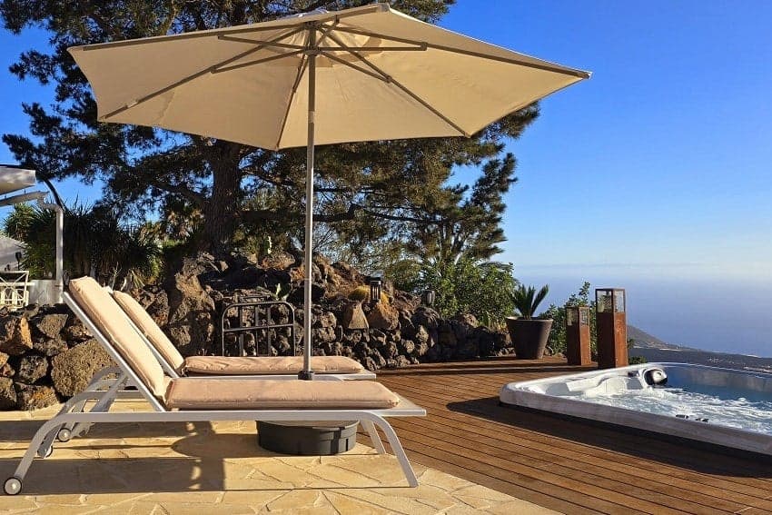 Sonnenliegen, Casa Miguelita, Ferienhaus La Palma El Paso