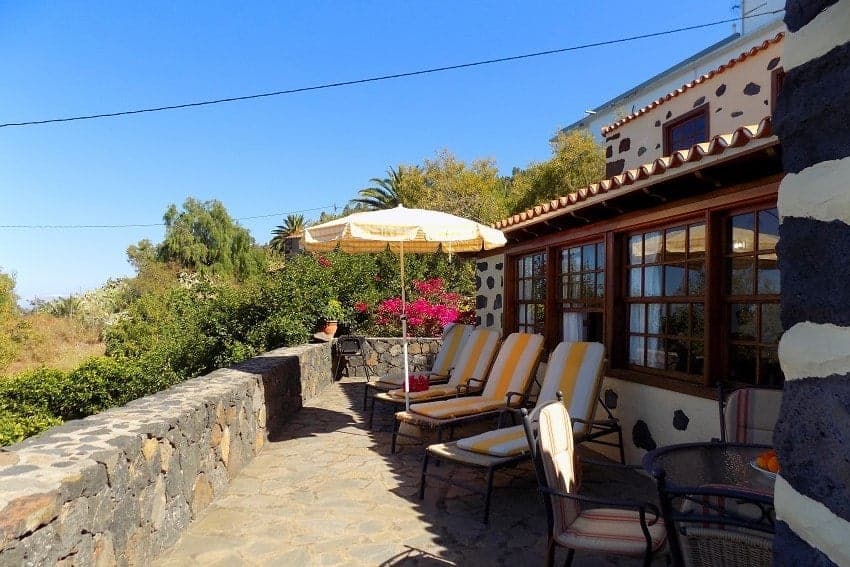 Sonnenliegen, Casa Teresa, Günstiges Ferienhaus La Palma