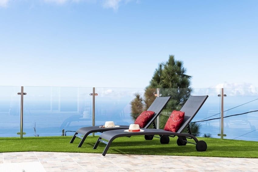 Sunbeds, Casa Yaneric, Holiday Rental La Palma