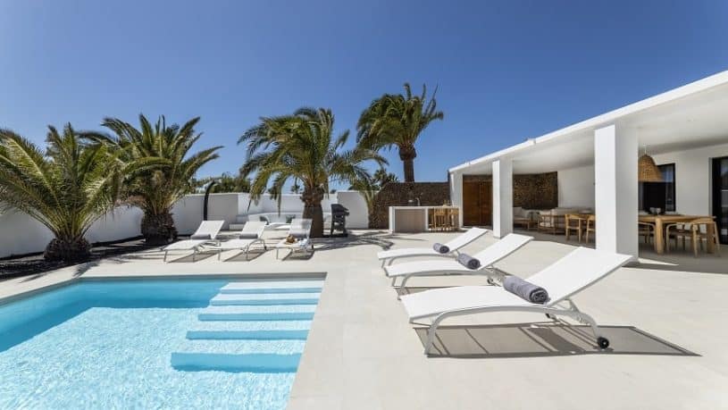 Sonnenliegen, Villa Bellagio, Villa Playa Blanca