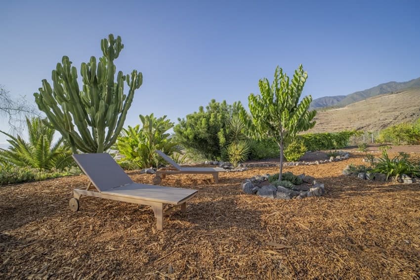 Sonnenliegen, Villa SkyView, Villa La Punta mit Pool, La Palma