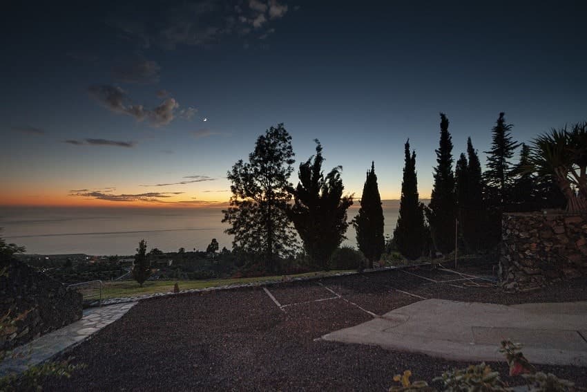 Sunset, Casa San Borondon, La Palma Holiday Home with Pool