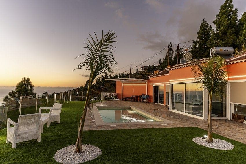 Sunset, Casa Yaneric, Holiday Rental La Palma