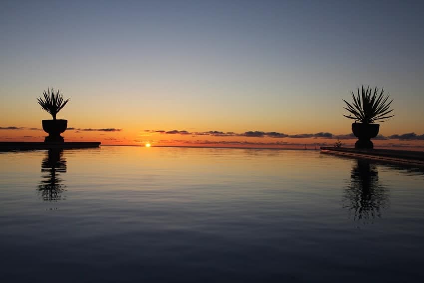 Sonnenuntergang, Casa Albillo, La Palma Ferienhaus mieten