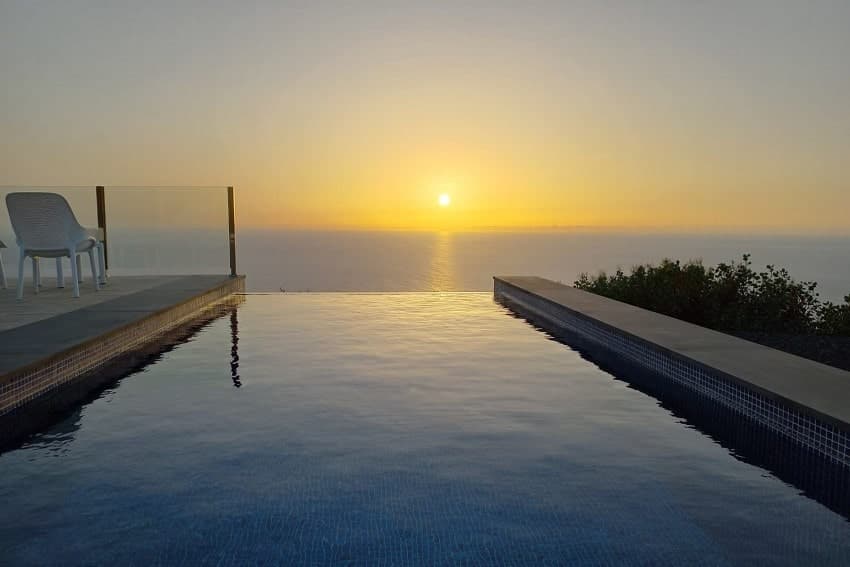 Sunset, Villa Balcón del Mar, Villa Puntagorda