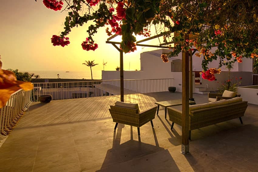 Sunset, Villa Imperial, Villa Tazacorte with Pool