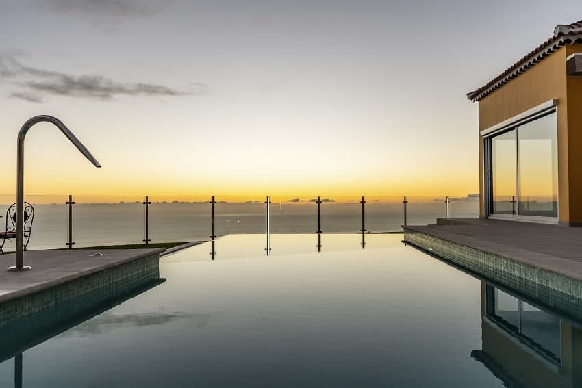 Sunset, Villa Marajá, La Palma Villa Holidays, Tijarafe