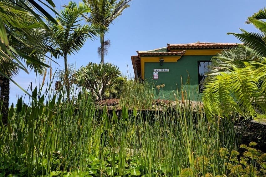 Estanque, Casa Las Vetas, Alojamiento Tijarafe, La Punta
