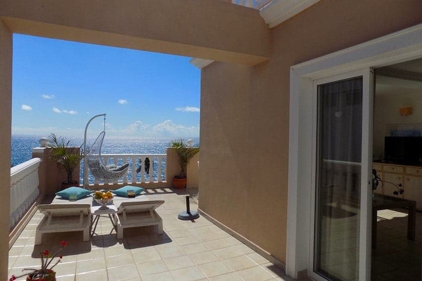 Terrasse, Apartment La Regata Atico, Ferienwohnung Puerto Naos