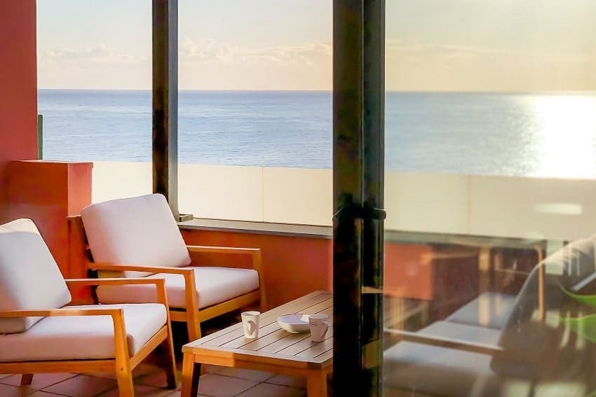 Terrace, Apartment Sol, Holiday Apartment La Palma