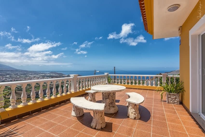 Terrasse, Casa Dianayer, Ferienhaus La Palma