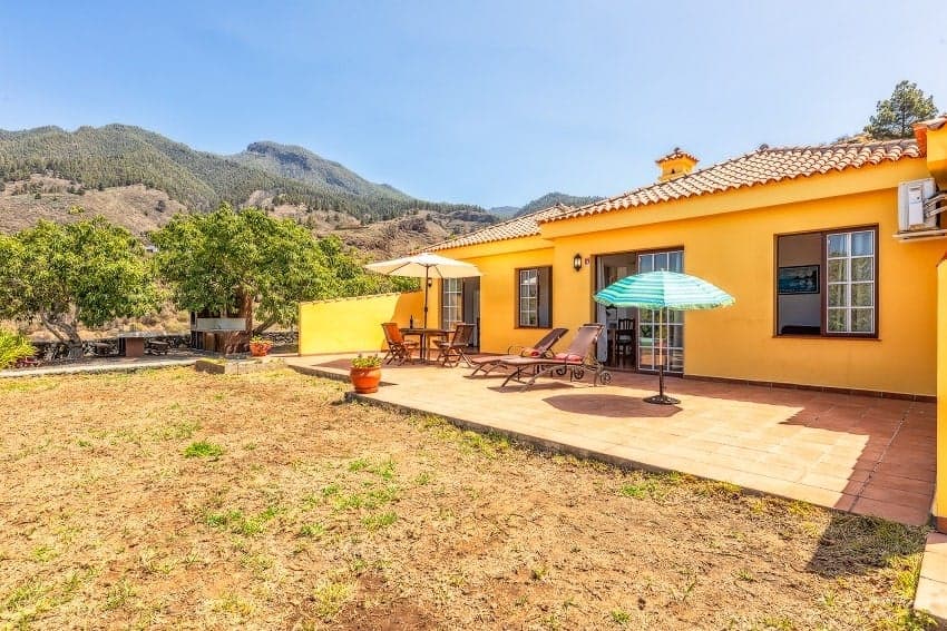 Terrasse, Casa El Salto, Ferienhaus Aridanetal, La Palma