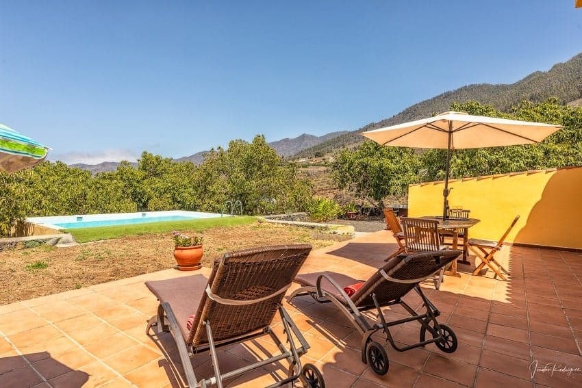 Terrasse, Casa El Salto, Ferienhaus Aridanetal