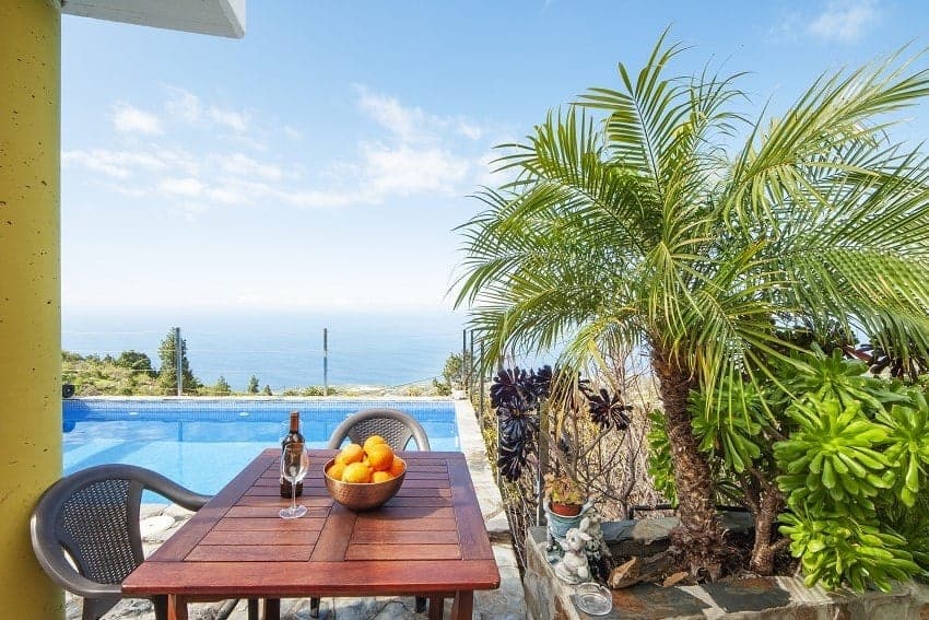 Terrace, Casa Emilia, Tijarafe Holiday Rental