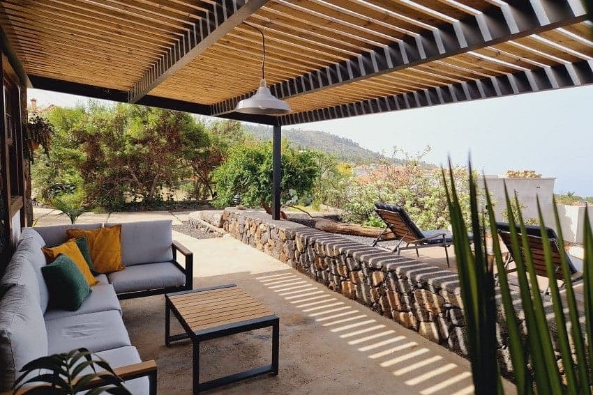 Terraza, Casa Huli, Alquiler Casa Rural en La Palma