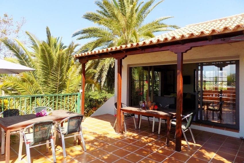 Terrasse, Casa La Grenadina, Ferienhaus, La Palma