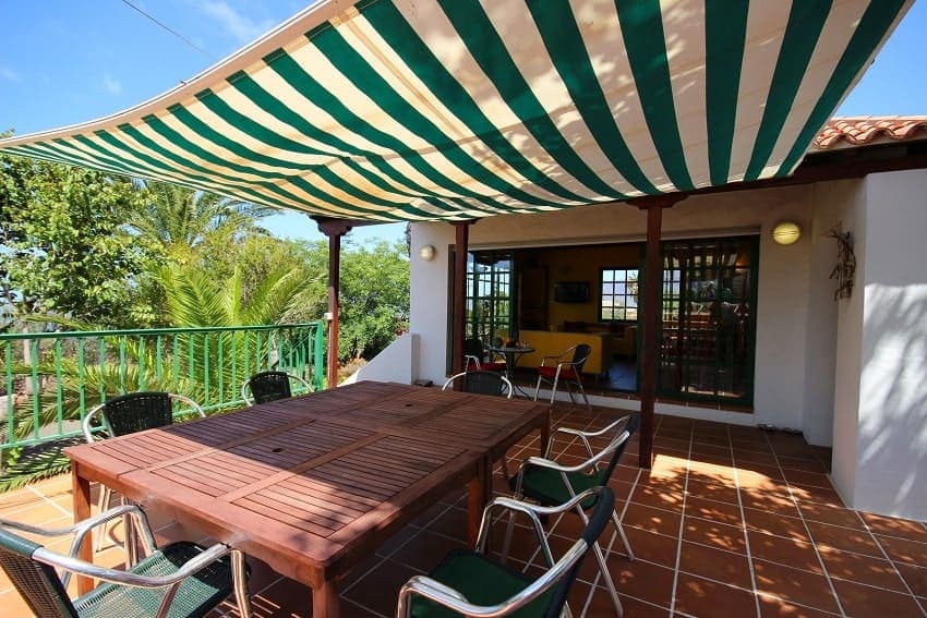 Terrasse, Casa La Grenadina, Finca mieten La Palma