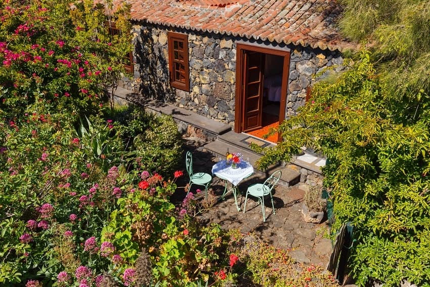 Terrasse, Casa Las Tortugas, Ferienhaus La Palma