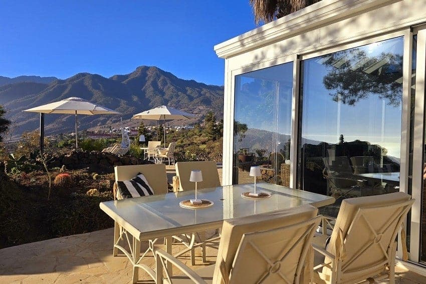 Terrasse, Casa Miguelita, Ferienhaus El Paso