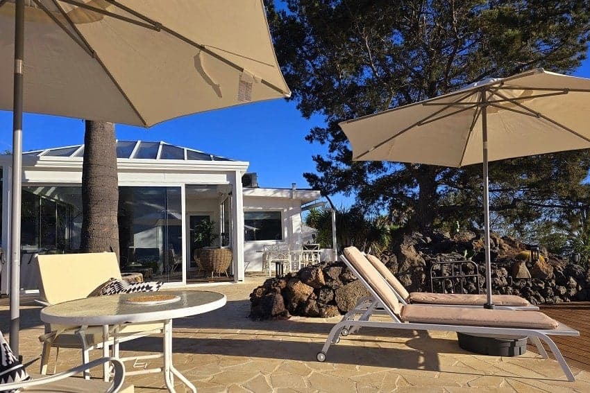Terrasse, Casa Miguelita, Ferienhaus La Palma El Paso