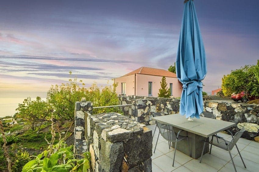 Terrace, Casa San Borondon, Holiday Home La Palma