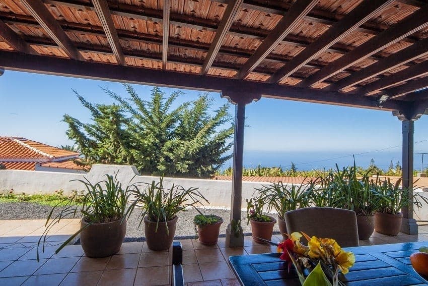 Terraza, Casa Van de Walle, La Palma