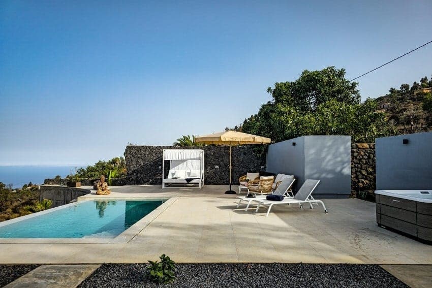 Terrasse, Casa de Ensueño, Luxus Ferienhaus La Palma