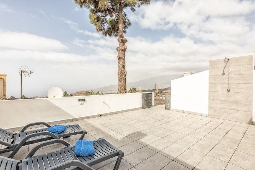 Terraza, Cerca Nueva B, Apartamento La Palma, Las Manchas