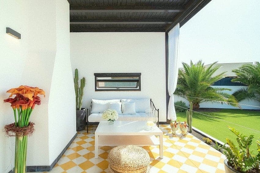 Terrasse, Villa California, Villa Fuerteventura