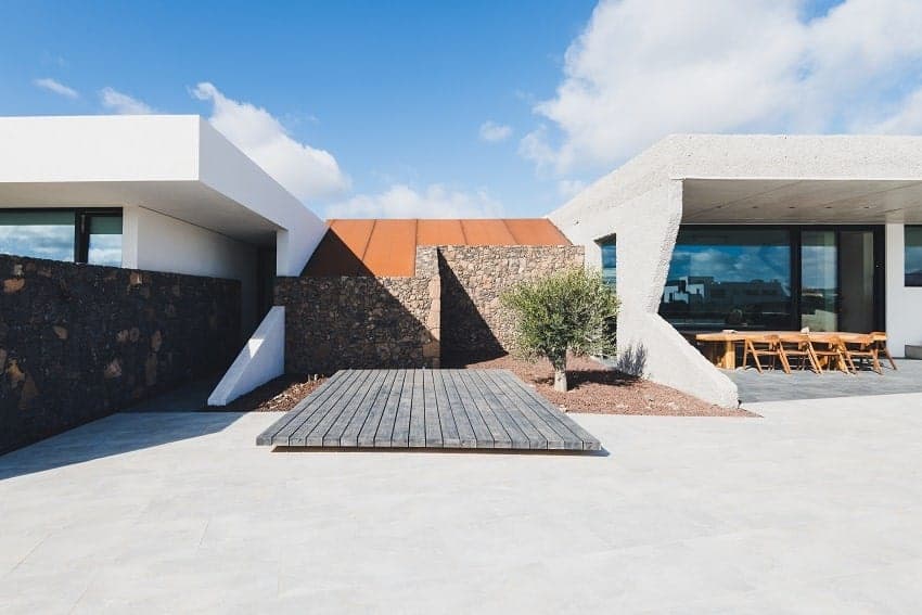 Terrace, Villa Erbane, Villa Fuerteventura, Lajares