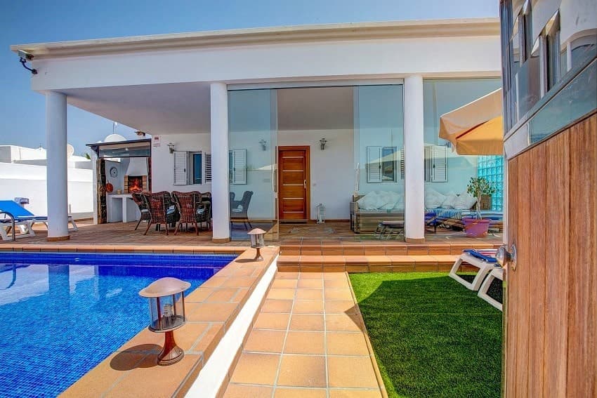 Zona Exterior, Villa Risco, Casa Vacacional Lanzarote
