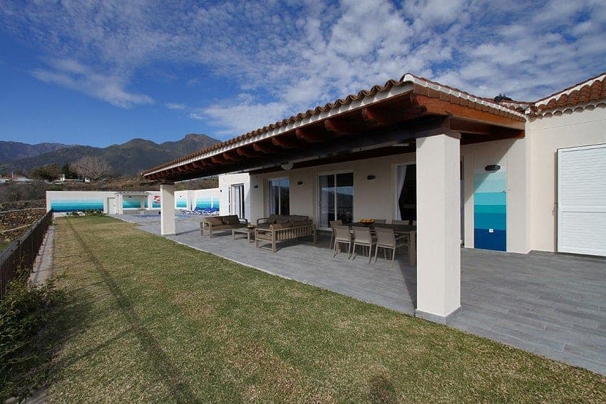 Terrasse, Villa Royal, La Palma