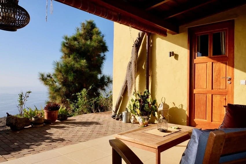 Terrace, Villa Tigotan, Villa Rental La Palma Canary Islands